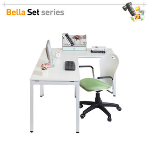 (Bella Series) 벨라 1200 테이블(2개연결)+OH03 의자 세트